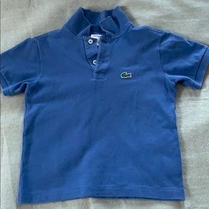 Boys Lacoste Polo. Size 5